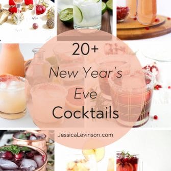 roundup of new year's eve cocktail recipes