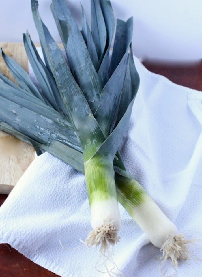 fresh leeks Fresh Leeks