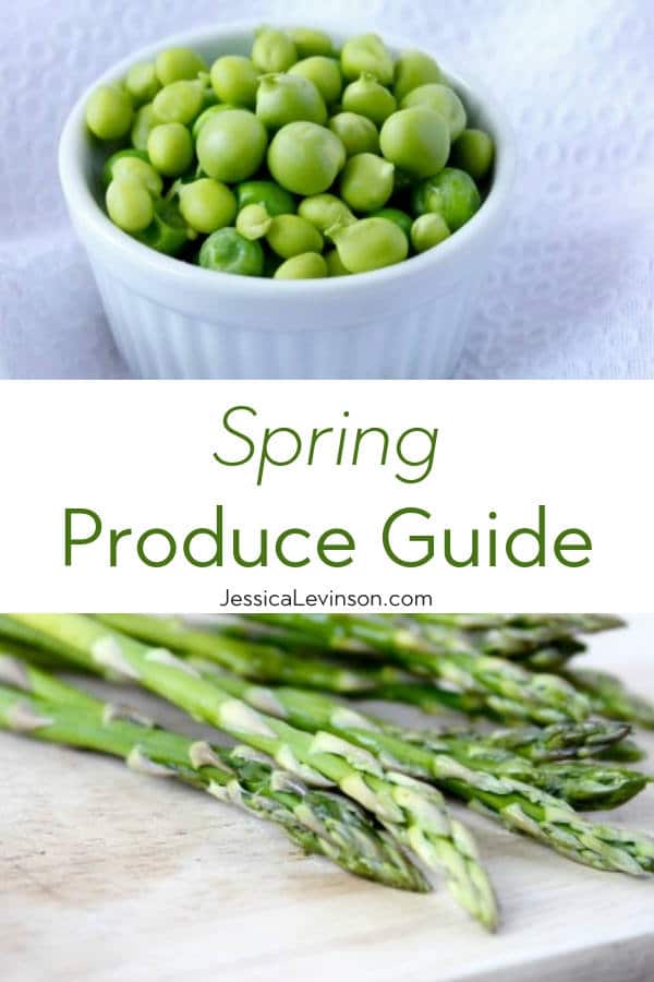 spring produce guide pin Spring Produce Guide with Text Overlay