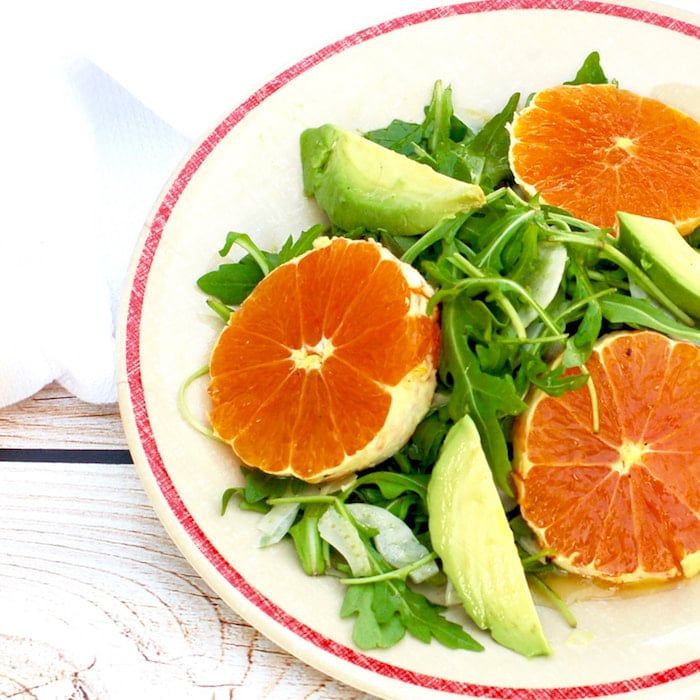 Citrus fennel salad Practical lifestyle change #4: load up on fruits & veggies. Try this Citrus Fennel Salad.