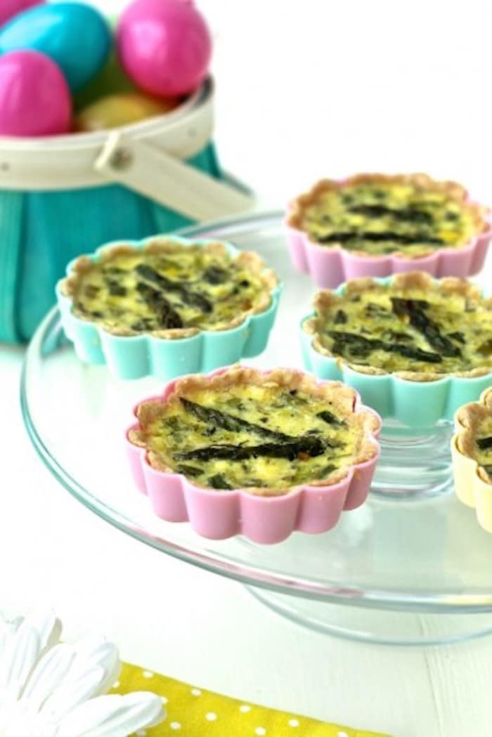 Get busy in the kitchen this spring with over 35 recipes featuring all your spring produce favorites including asparagus, fava beans, strawberries, apricots, and more! Get this spring recipe roundup at JessicaLevinson.com | #spring #springrecipes Vegetable Quiche Spring Recipe Roundup