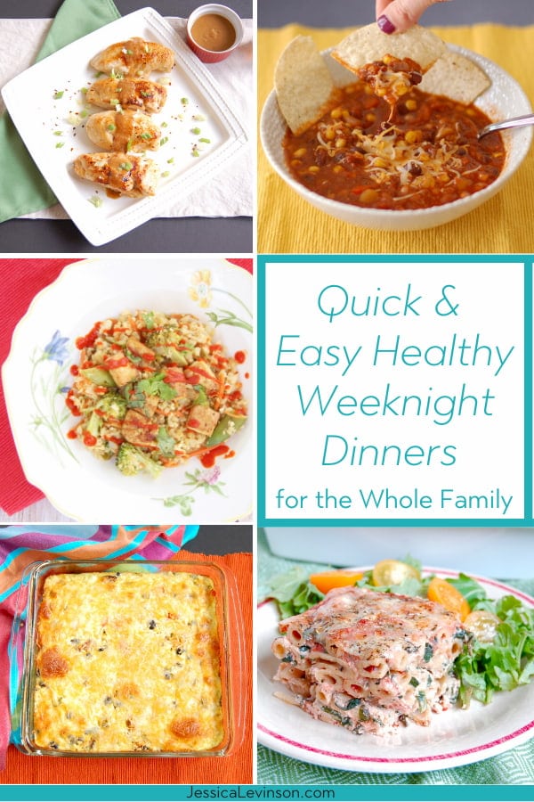 Quick & Easy Healthy Weeknight Dinners easy healthy weeknight dinners recipe roundup