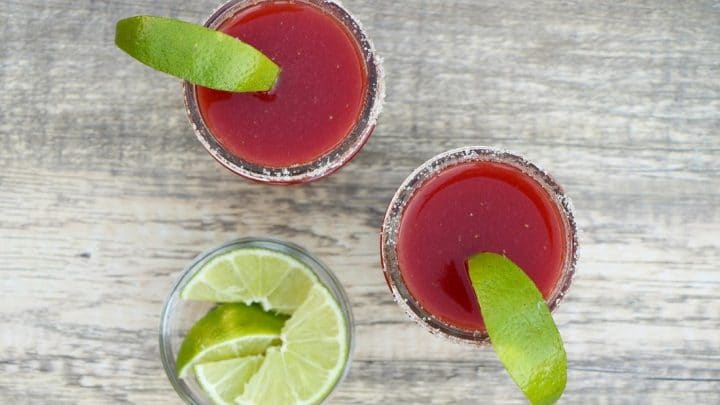 Image for Watermelon Strawberry Pomegranate Margarita
